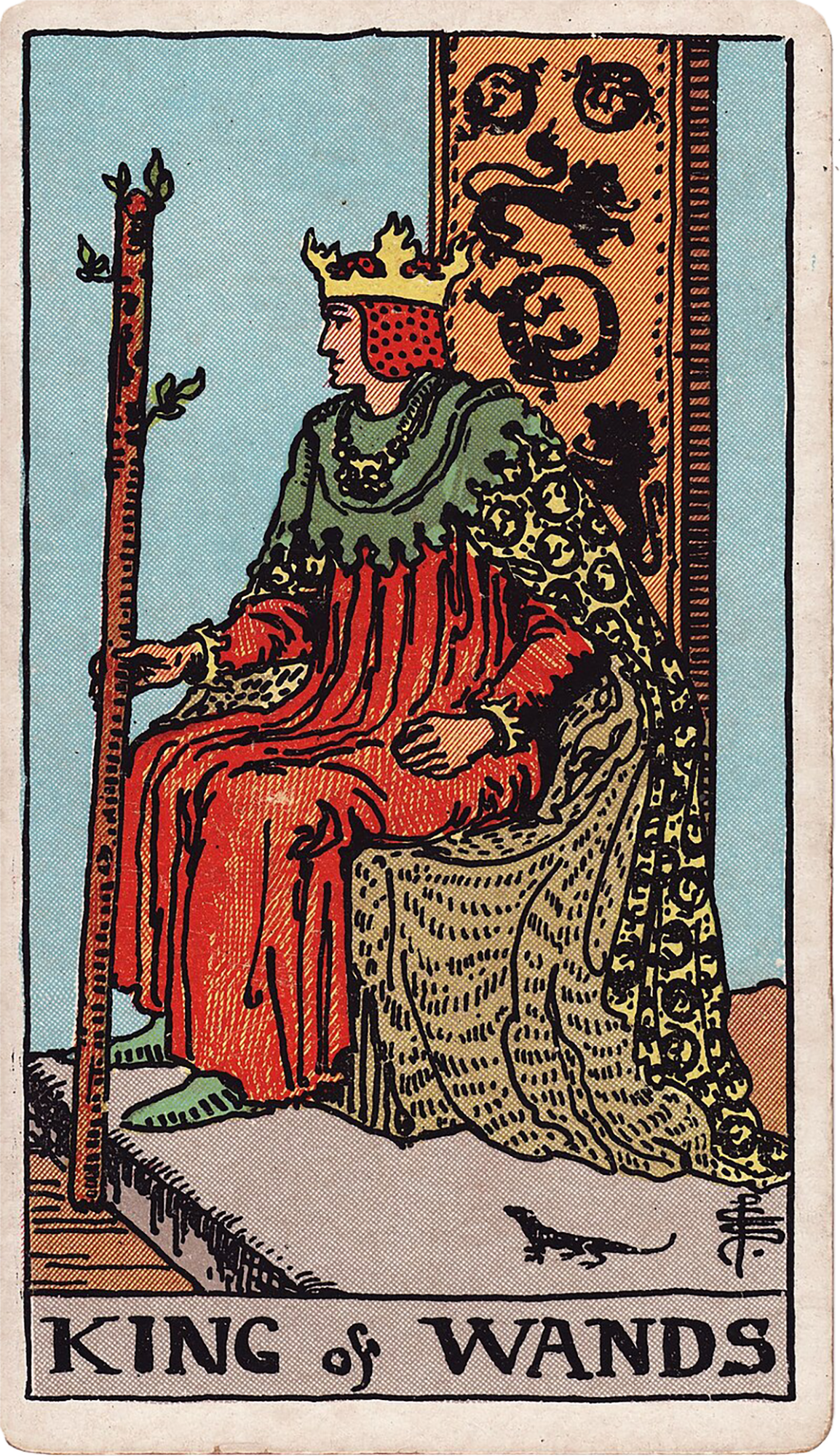 King of Wands Tarot card